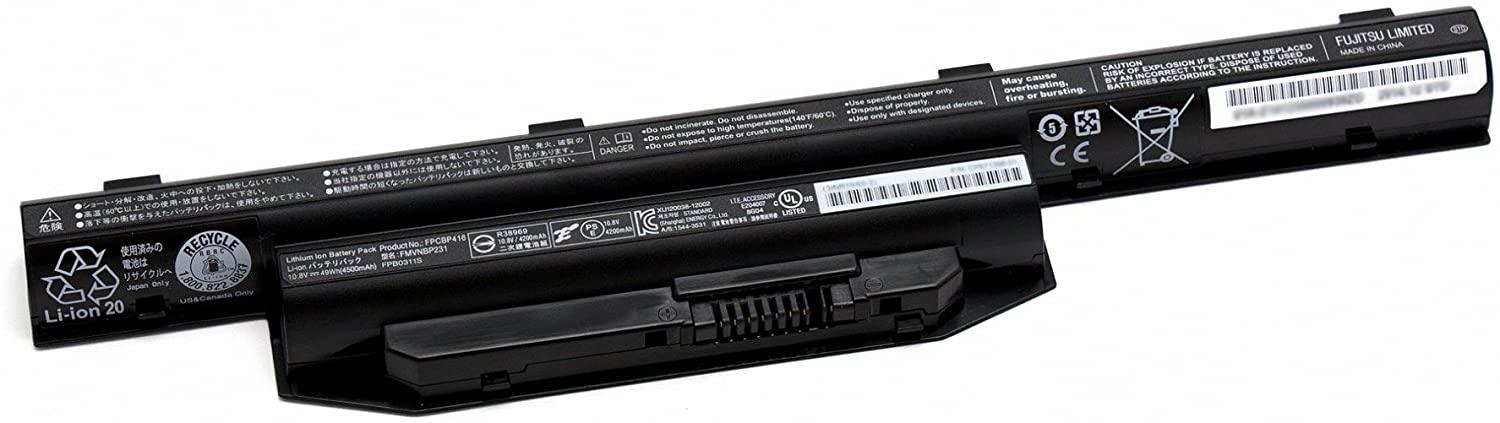 Original FMVNBP231 Fujitsu LifeBook E753(MXDEMDE), FPCBP416, FMVNBP227 10.8V 2100mAh Laptop battery - eBuy UAE