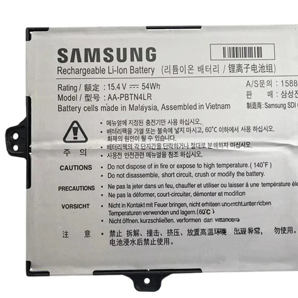 Genuine AA-PBTN4LR Samsung NP940X3M NP940X5M NP940X5N Series Notebook 1588-3366 Laptop Battery - eBuy UAE