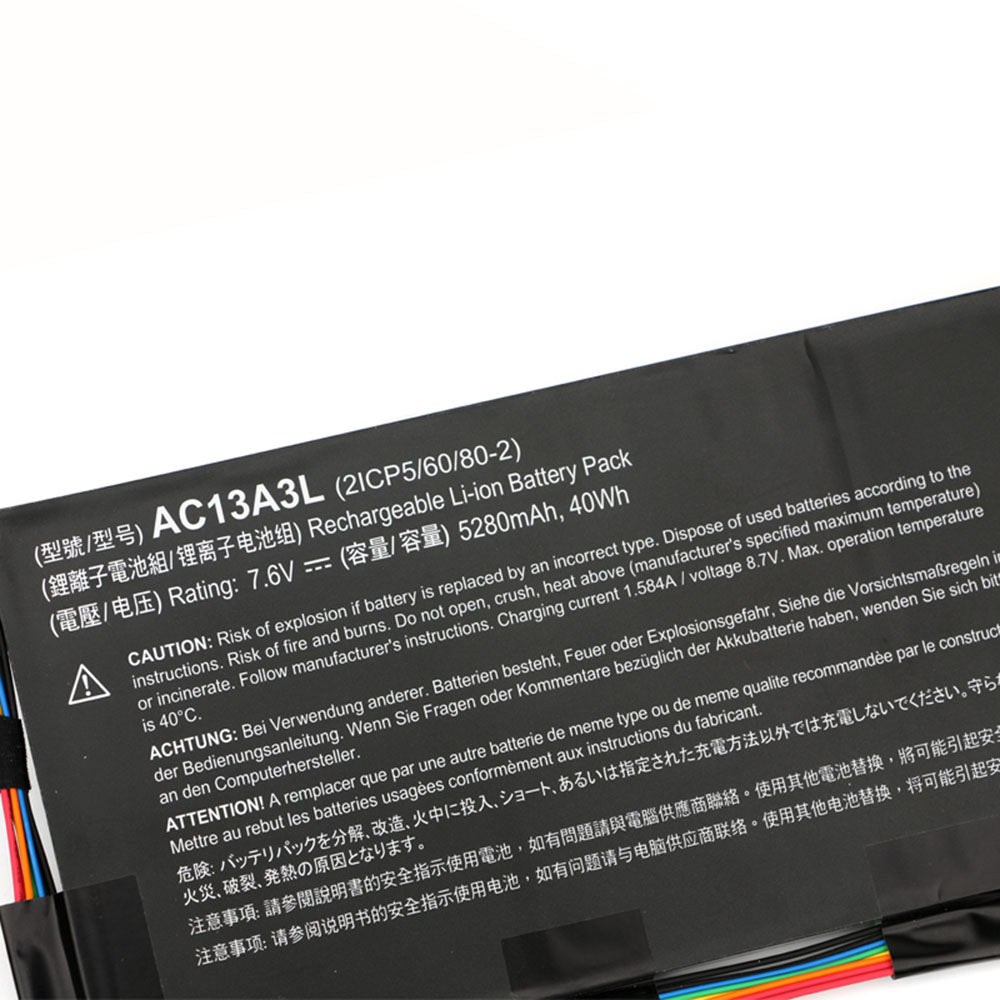 AC13A3L Acer Aspire P3 Series, TravelMate X313 Series Laptop Battery - eBuy UAE