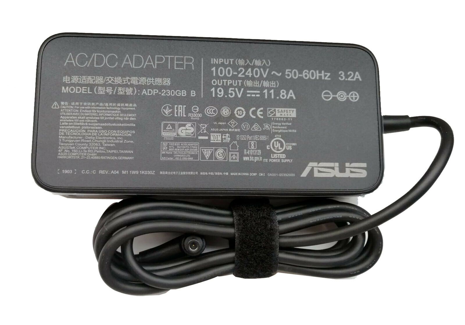 Original 230W Asus ROG Zephyrus Duo 15 GX550LXS-HC152T, Rog GX531GS-AH76, ADP-230GB B Laptop Adapter - eBuy UAE