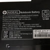 11.4V 96Wh Original AI06XL HSTNN-LB6X HP ZBook 17 G3 808397-421 808451-001 HSTNN-C86C Laptop Netbook Battery - eBuy UAE