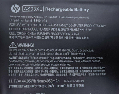 AS03XL Genuine HP Chromebook 11 G5 Education Edition, Chromebook 11 G5 EE, Laptop battery - eBuy UAE