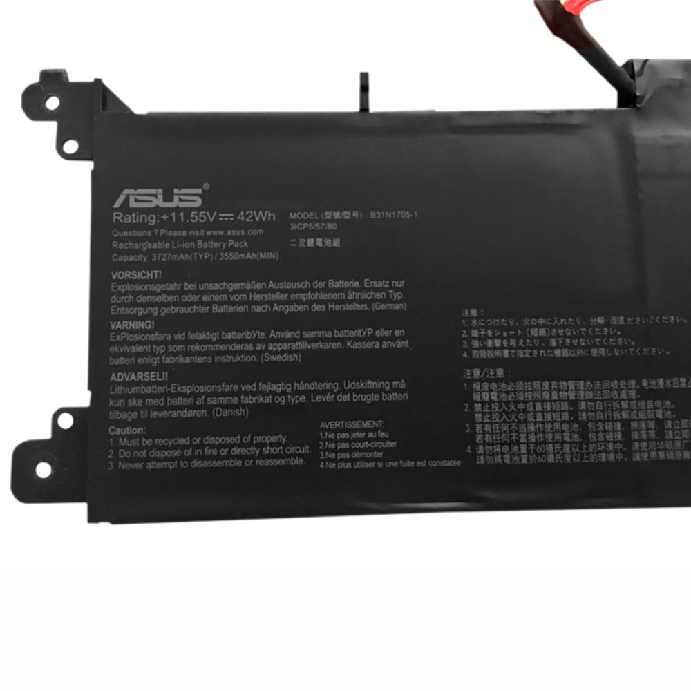 B31N1705-1 Genuine Asus VivoBook Flip 14 TP410UA-EC339T, VivoBook Flip 14 TP410UA-EC245T Laptop Battery - eBuy UAE