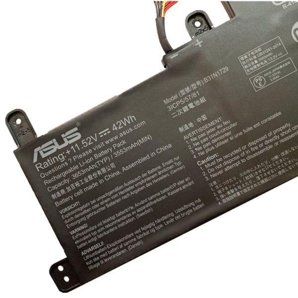 B31N1729 Genuine Asus VivoBook S15 K530FN-EJ219R, X530UA-1G, X530UA-2F Laptop Battery - eBuy UAE