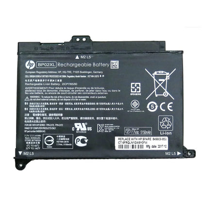 Original BP02XL HP Pavilion 15-AU003NE Pavilion 15-AU067NR Pavilion 15-AU116NA Pavilion 15-AU608TX Laptop battery - eBuy UAE