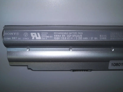 Original VGP-BPS20/S Sony VPCZ1 Series VPCZ115 117 118 125 127 PCG-31111T 31112T Laptop Battery - eBuy UAE