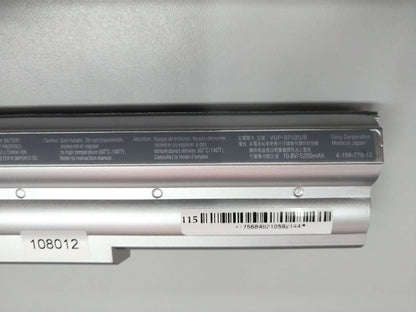 Original VGP-BPS20/S Sony VPCZ1 Series VPCZ115 117 118 125 127 PCG-31111T 31112T Laptop Battery - eBuy UAE