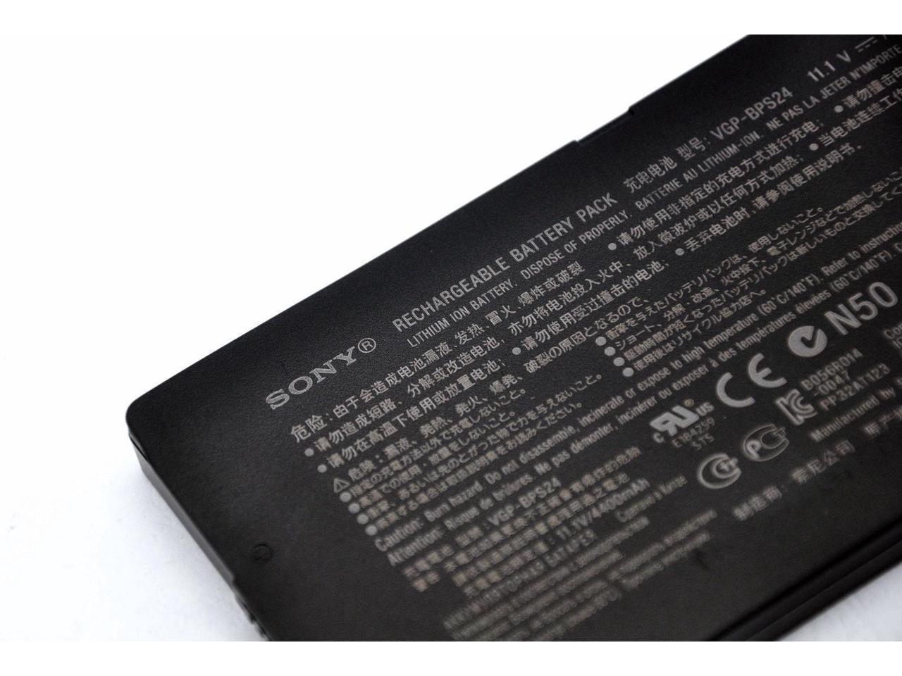 11.1V 4400mAh Original VGP-BPS24 BPS24 VGP-BPL24 BPL24 VGP-BPSC24 BPSC24 Sony VPCSB VPCSC VPCSD VPCSE VPCSA25GL Laptop Battery - eBuy UAE