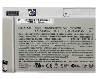 Original VGP-BPS30 Sony VAIO SVT13119FJS, VAIO SVT1311AJ, SVT131A11W, BPS30 SVT-11 SVT-13 Laptop Battery - eBuy UAE