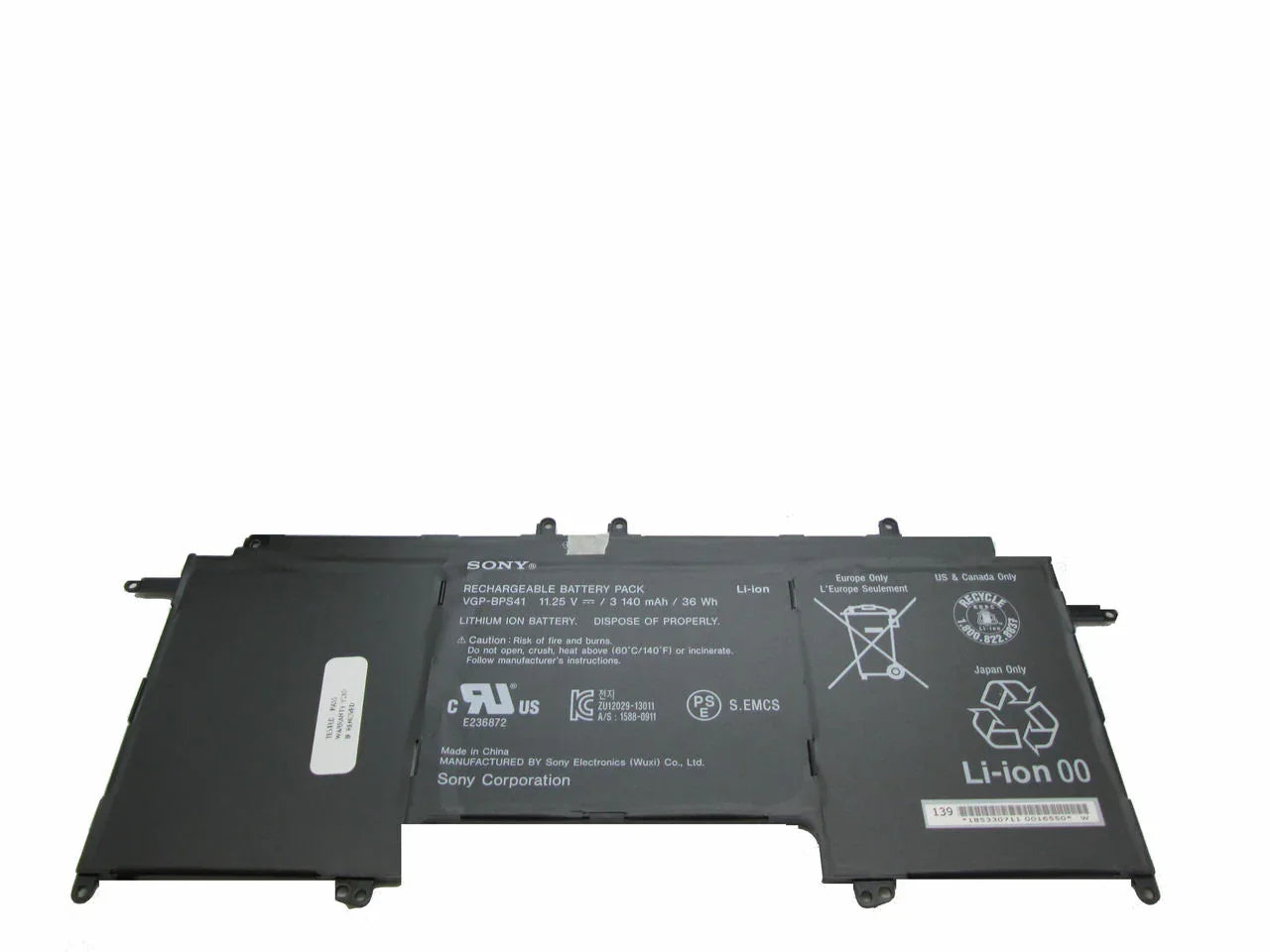 36wh Original VGP-BPS41 Sony Vaio Flip 13 SVF13N SVF13N13CXB SVF13N18SCB SVF13N17SCB SVF13NA1PT Laptop Battery - eBuy UAE