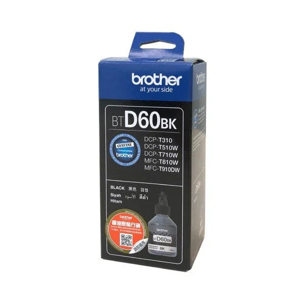Brother BTD60BK Genuine Black Ink Bottle - eBuy UAE