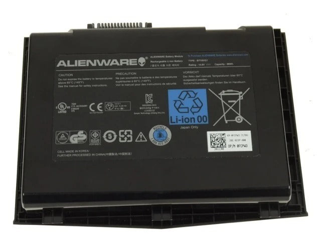 14.8V 96Wh Original BTYAVG1 Dell Alienware M18x M18x R1 M18x R2 Laptop Battery - eBuy UAE