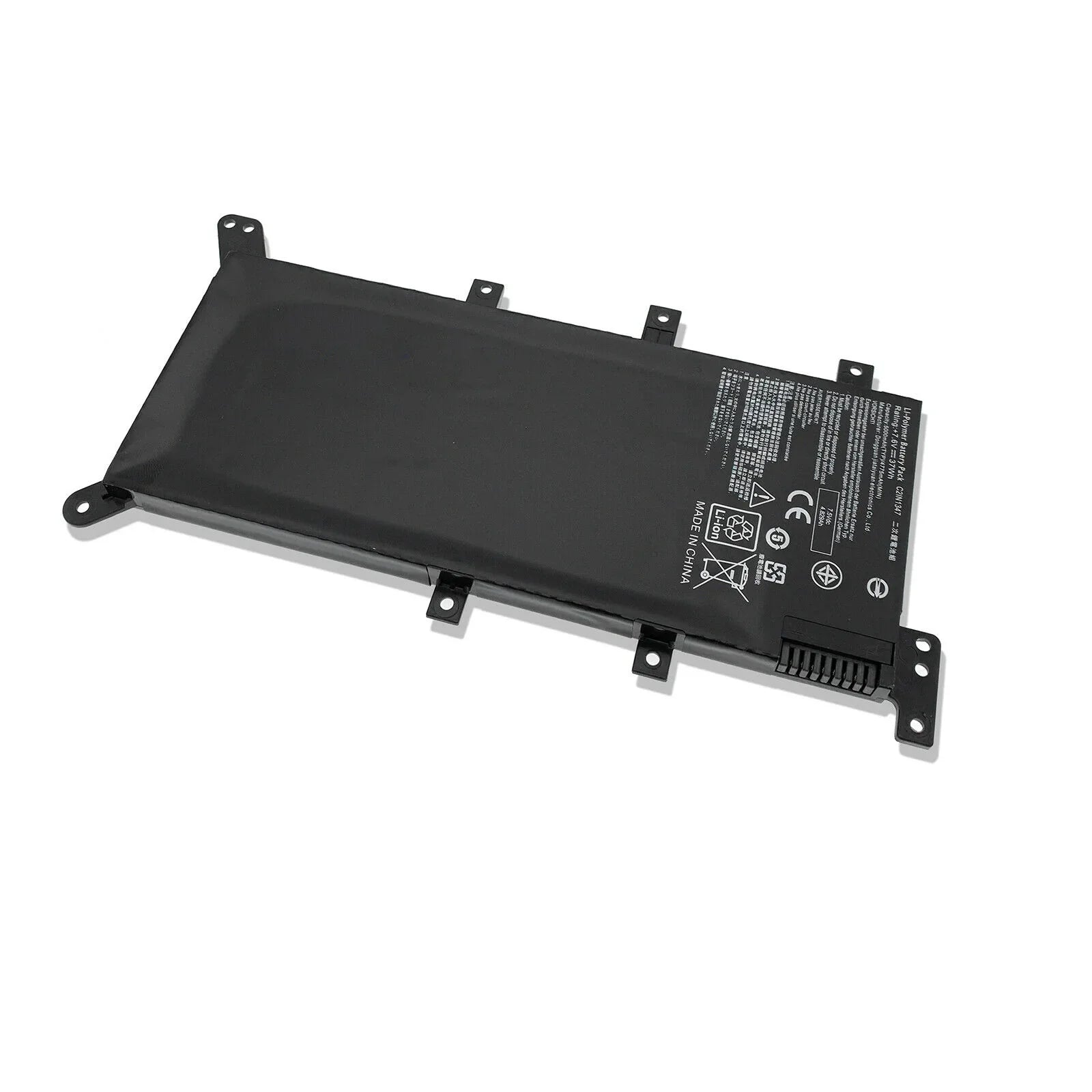 7.6V 38Wh C21N1347 OEM Battery Pack compatible with ASUS X555 X555LA X555LA-SI30202G X555LD X555LN Laptop Black Color - eBuy UAE