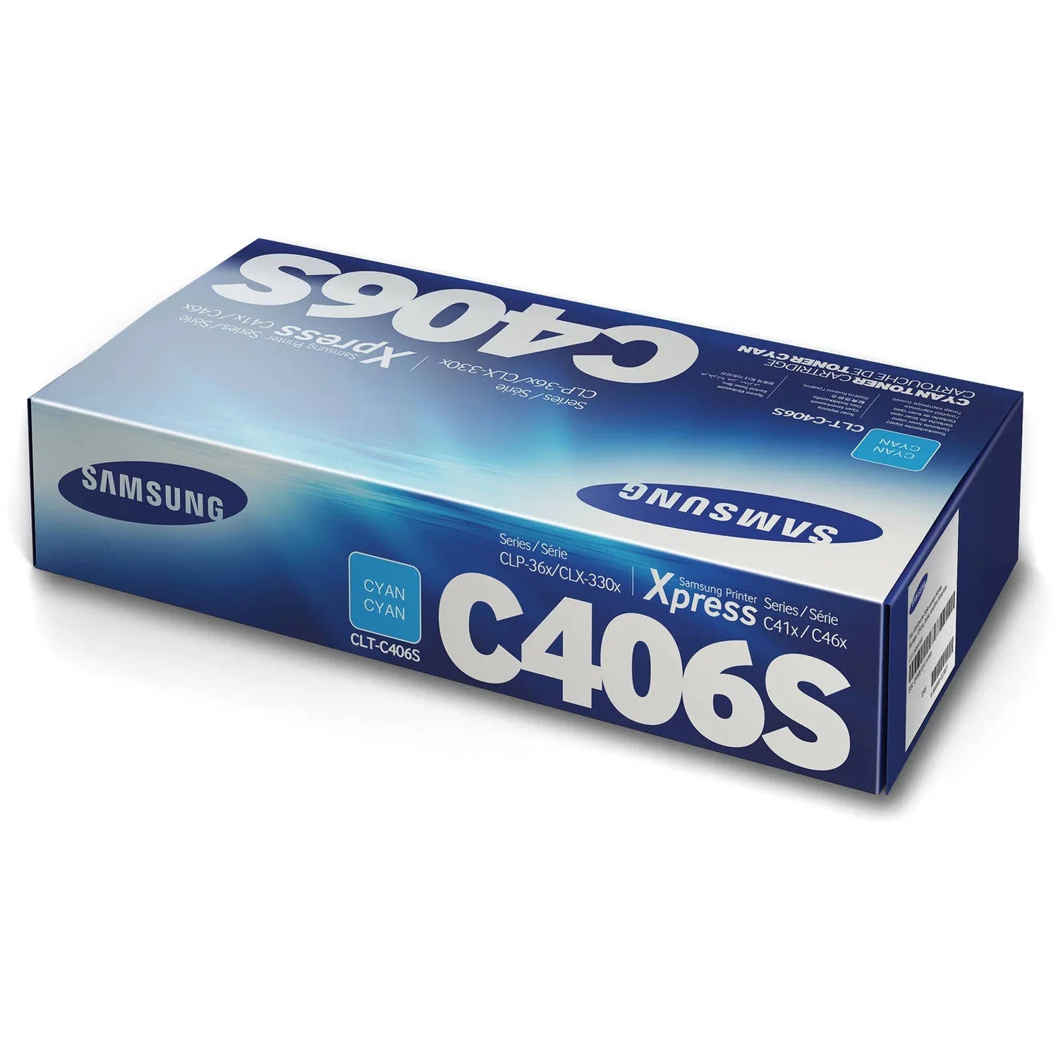 Samsung CLT-C406S Cyan CLP360/365, CLX 3300/3305 Toner Cartridge - eBuy UAE