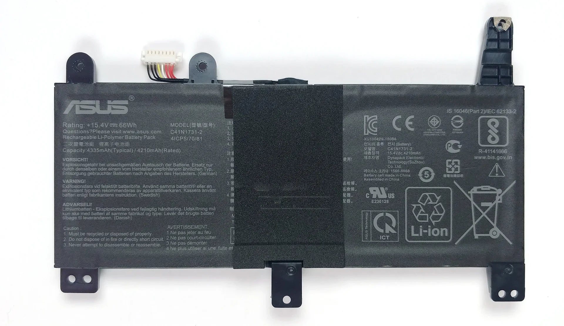 Original Asus ROG Strix GL504G GL504, ROG STRIX SCAR III G731GW-DB76, C41N1731-2 Laptop Battery - eBuy UAE