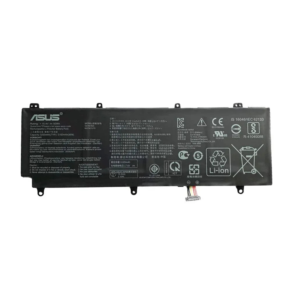 C41N1805 Genuine Asus ROG Zephyrus S GX531GS, ROG Zephyrus S GX531GXR-ES016T Laptop Battery - eBuy UAE
