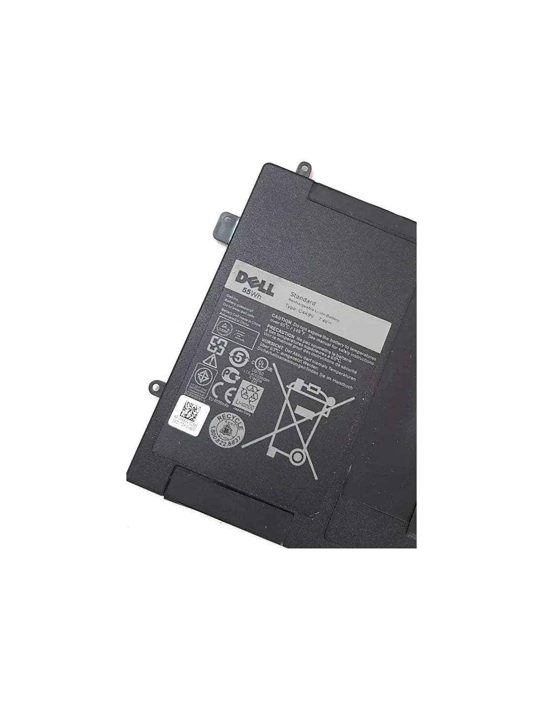 7.4V 55wh Original PKH18 C4K9V Laptop Battery compatible with Dell XPS 12 13 9Q33 9333 L221x 13-L322X 12D-1708 Notebook Tablet - eBuy UAE