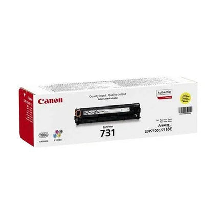 Canon 731 Laser Toner Cartridge - Yellow - eBuy UAE