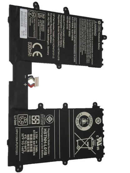 Genuine HP CD02, HSTNN-L01B HSTNH-Q12C 733057-2C1 FOR HP Pro Tablet 610 G1 Laptop Battery - eBuy UAE