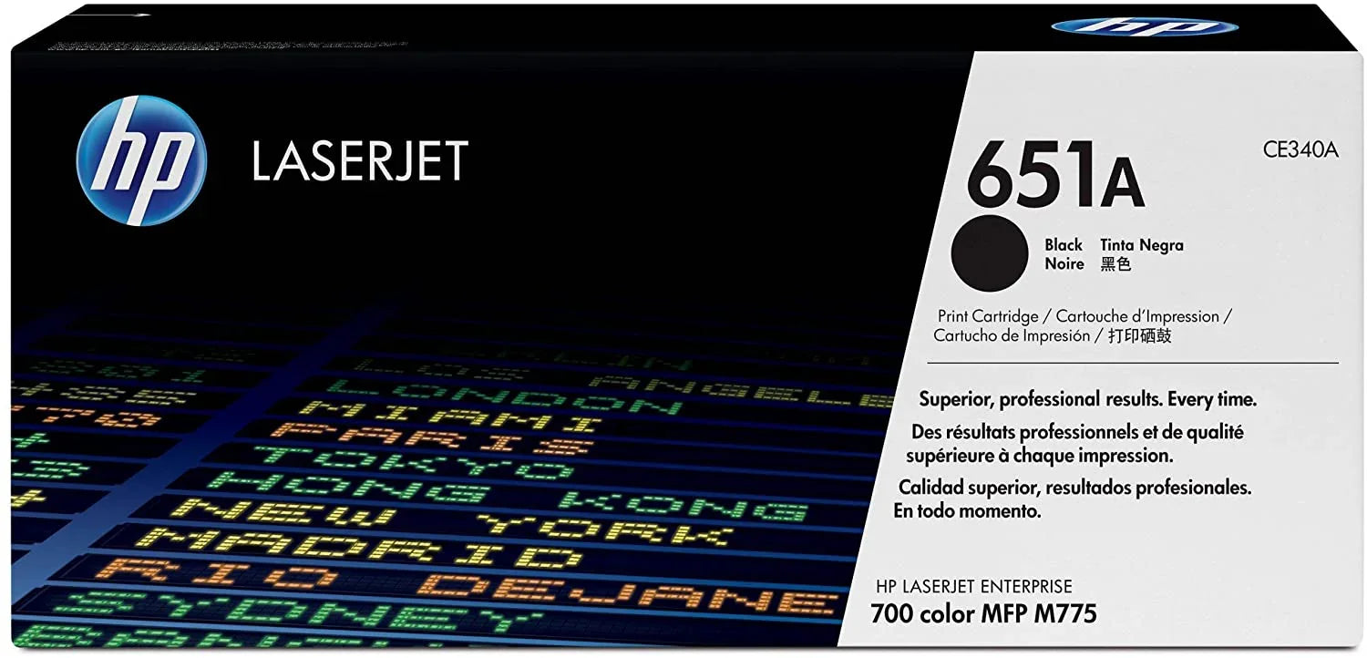 HP 651A Toner Cartridge Set CE340A CE341A CE342A CE343A - eBuy UAE