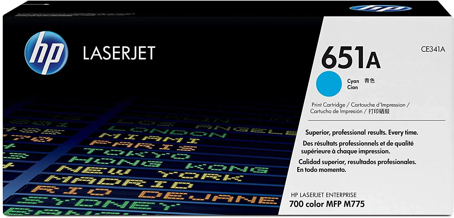 HP 651A Toner Cartridge Set CE340A CE341A CE342A CE343A - eBuy UAE