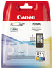 Canon CL-511 Original Ink Cartridge 2972B007AA - Color