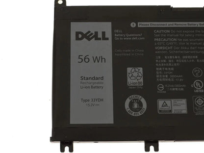 Original 33YDH Dell Inspiron 7788, Inspiron 17-7786, VOSTRO 15-7580-D3765S Laptop Battery - eBuy UAE