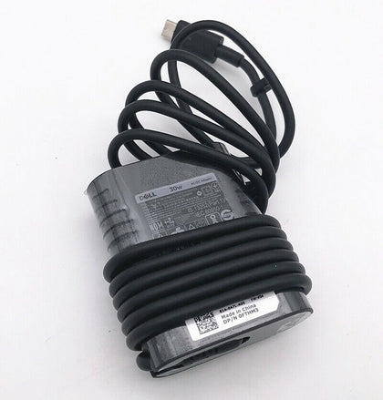 New Original Dell 30W USB-C(Type C) AC Adapter, Power Supply Charger for Dell XPS12(9250),Dell Latitude 7275 5175 Venue 8 (5855) - eBuy UAE