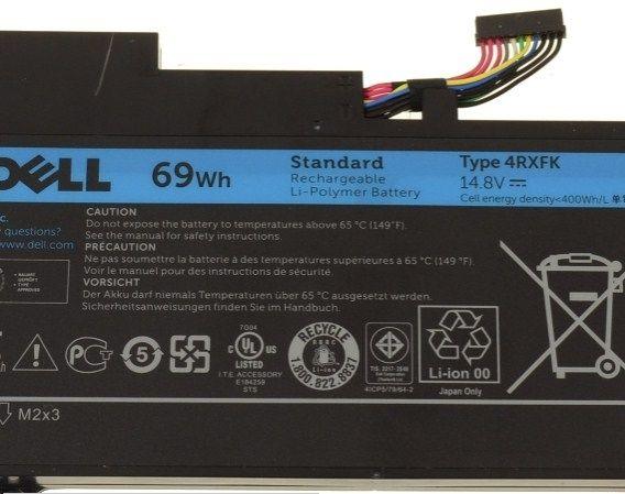 Genuine 14.8V 69WH 8 Cells L421X 4RXFK C1JKH FFK56 Dell Ultrabook XPS 14 XPS 14-L421x Series Laptop Battery - eBuy UAE