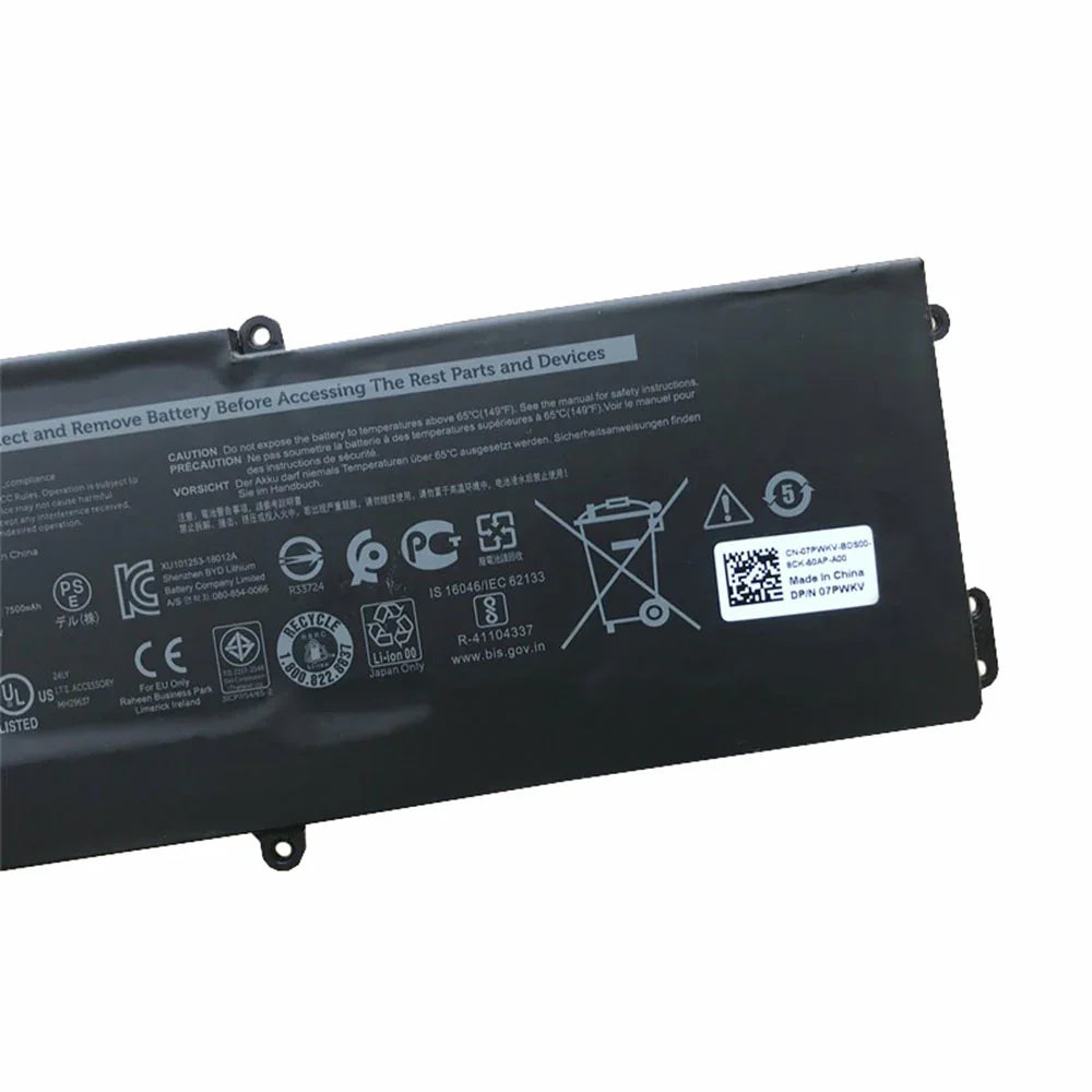 Genuine 7PWKV Dell Alienware Area 51m ALWA51M DT9XG, ALWA51M-D1735DB Laptop battery - eBuy UAE