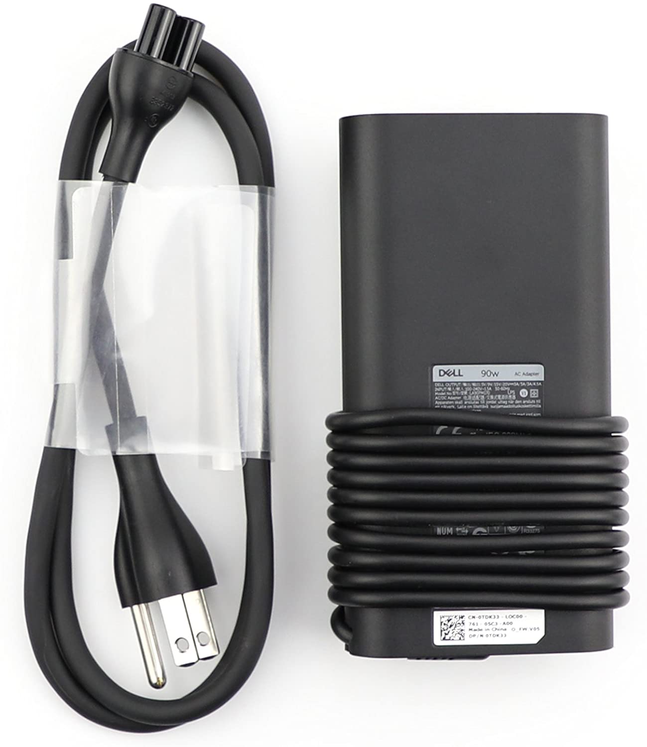 Original Dell 90W 20v 4.5a Type C/USB-C/Thunderbolt 3 power supply adapter charger - eBuy UAE