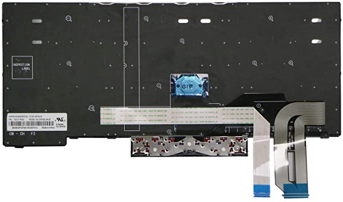 US Keyboard for Lenovo ThinkPad L380 L390 E490 E495 T490 L490 E480 E485 L480 T480s R480 R490 Laptop Replace Black - eBuy UAE