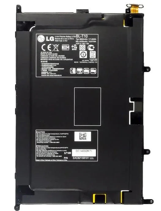 Genuine LG G Pad 8.3 in Table V500 VK810 BL T10 3.75V 17.25Wh 4600mAh BL-T10 Laptop Battery - eBuy UAE