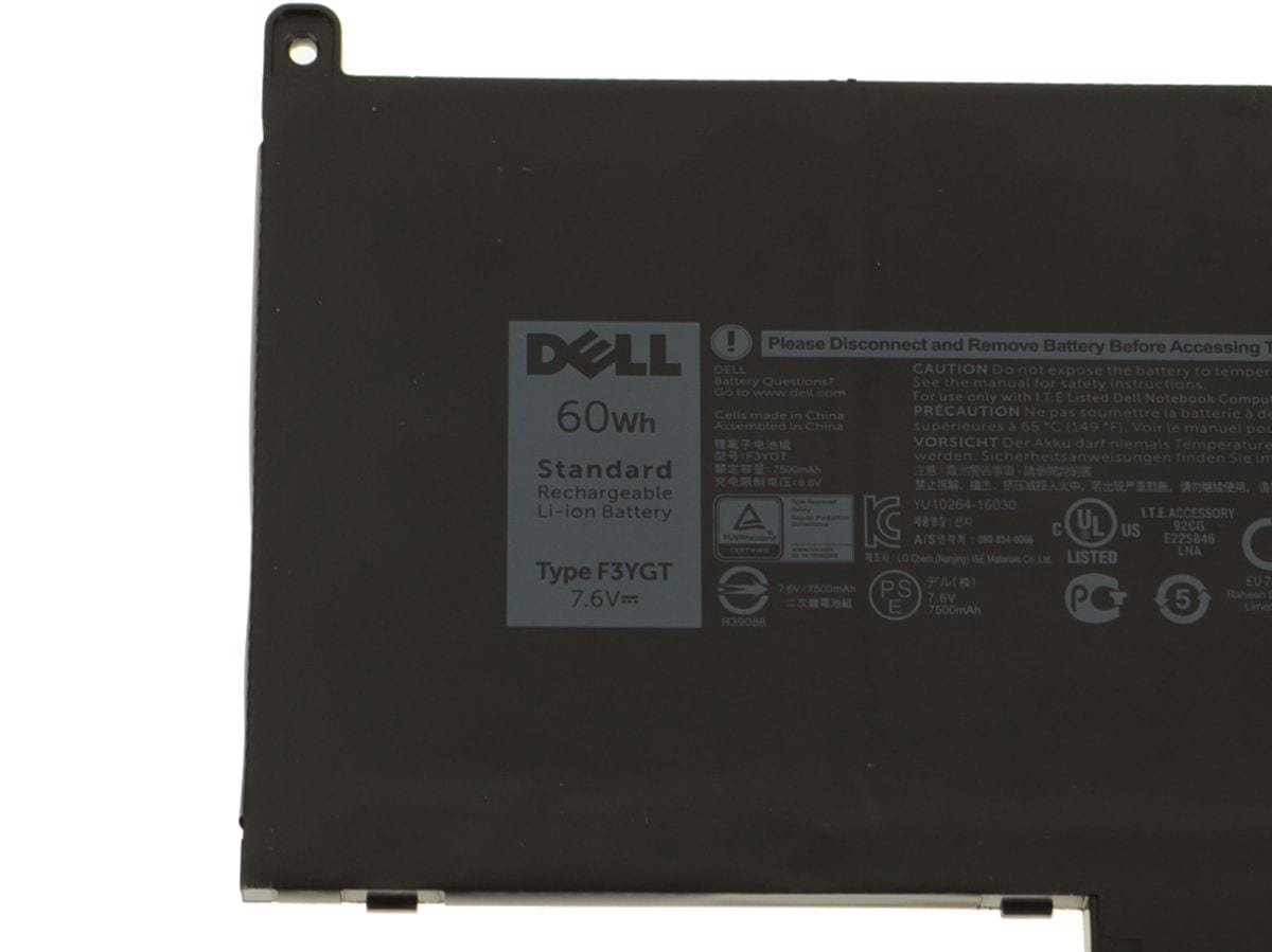 60Wh Original F3YGT Dell Latitude 14 7280 7290 7380 7390 7480 7490 (DM3WC 2X39G) Laptop Battery - eBuy UAE
