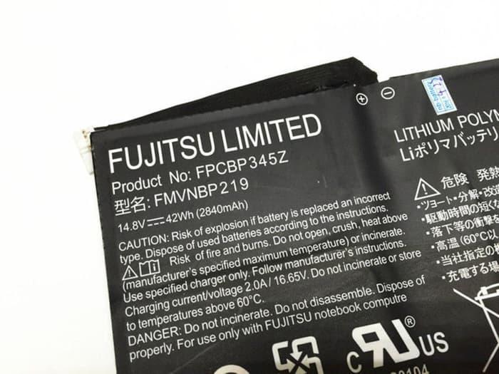 Original Fujitsu FMVNBP219 FPCBP345Z FPB0280 LifeBook UH572 UH552 Ultrabook 14.8V 42Wh 2840mAh Laptop Battery - eBuy UAE