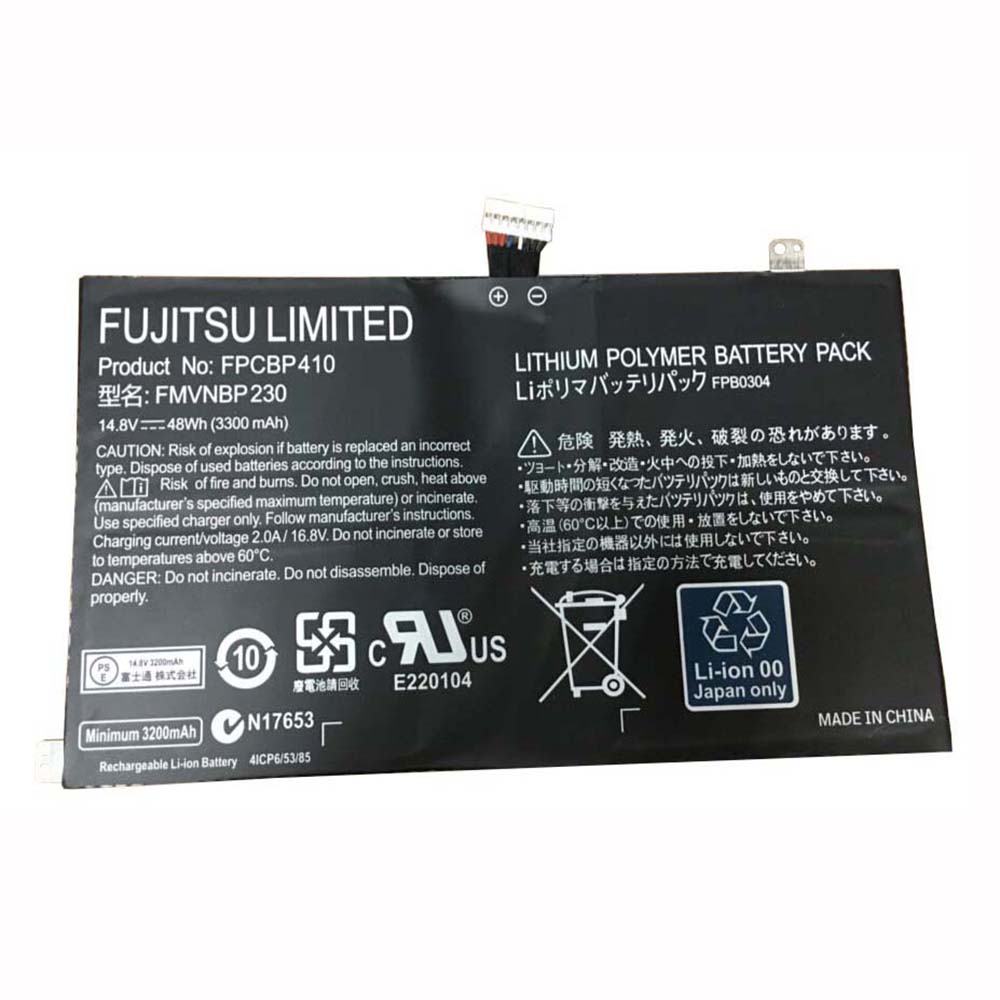 Original FPCBP304 Fujitsu LifeBook UH554 UH574 FPCBP410 FMVNBP230 Series 14.8V 48Wh Laptop Battery - eBuy UAE