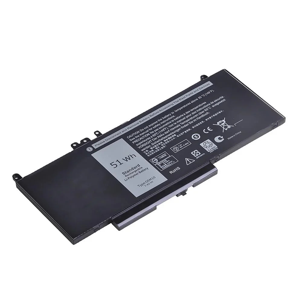 7.4V 51WH G5M10 DELL Latitude E5450 E5470 E5550 E5570 Notebook 15.6" G5M10 8V5GX Laptop Battery - eBuy UAE