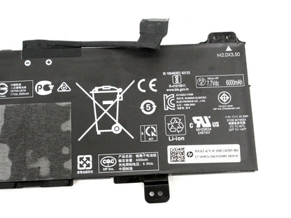 GB02XL Original HP ChromeBook 14-DB0051CL 7.7V - 47.3Wh L42583-005 Laptop Battery - eBuy UAE