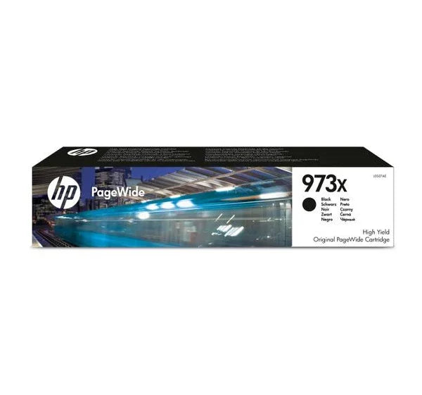 Original HP 973X High Yield Black Page Wide Cartridge (LOS07AE) - eBuy UAE