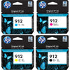 HP 912 Ink Cartridges for HP OfficeJet Pro 8022 8012 8017 printers (3YL80AE)