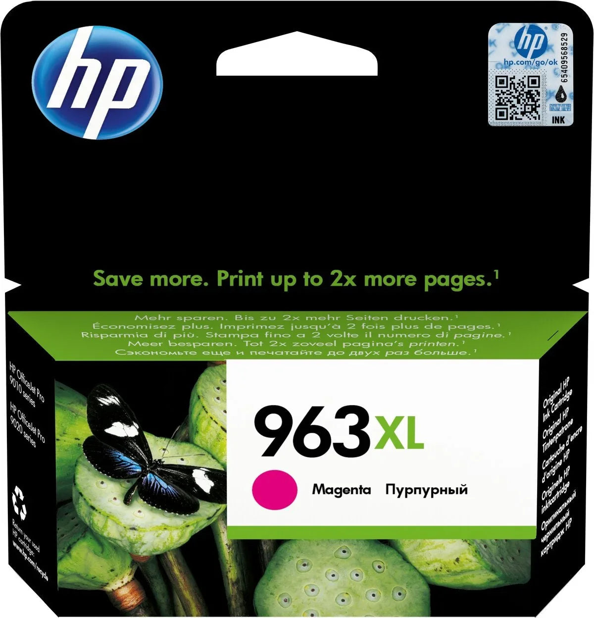 HP 963XL Ink Cartridges for HP OfficeJet Pro 9010 9020 Series 4-pack High Yield Black/Cyan/Magenta/Yellow - eBuy UAE