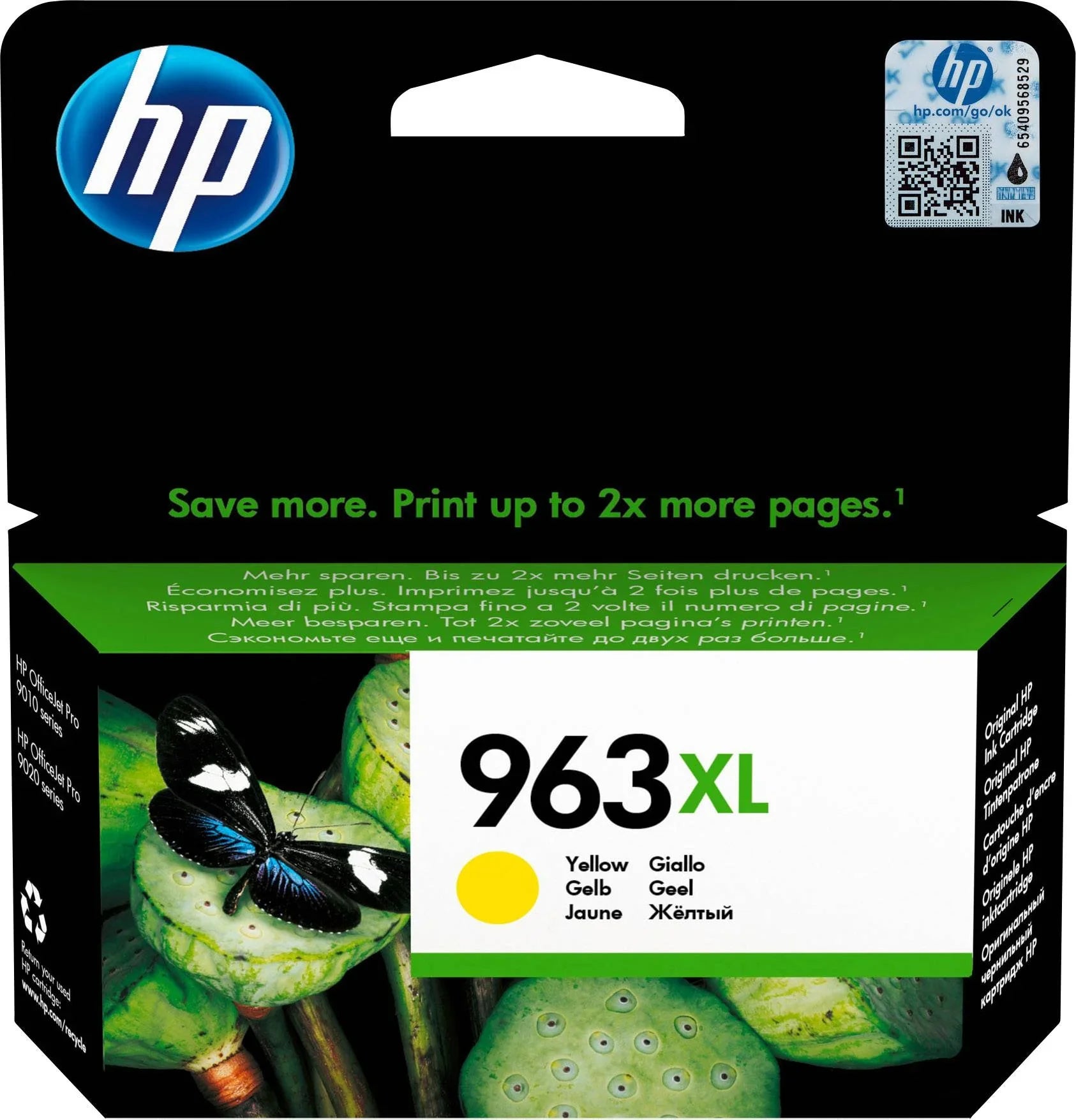 HP 963XL Ink Cartridges for HP OfficeJet Pro 9010 9020 Series 4-pack High Yield Black/Cyan/Magenta/Yellow - eBuy UAE