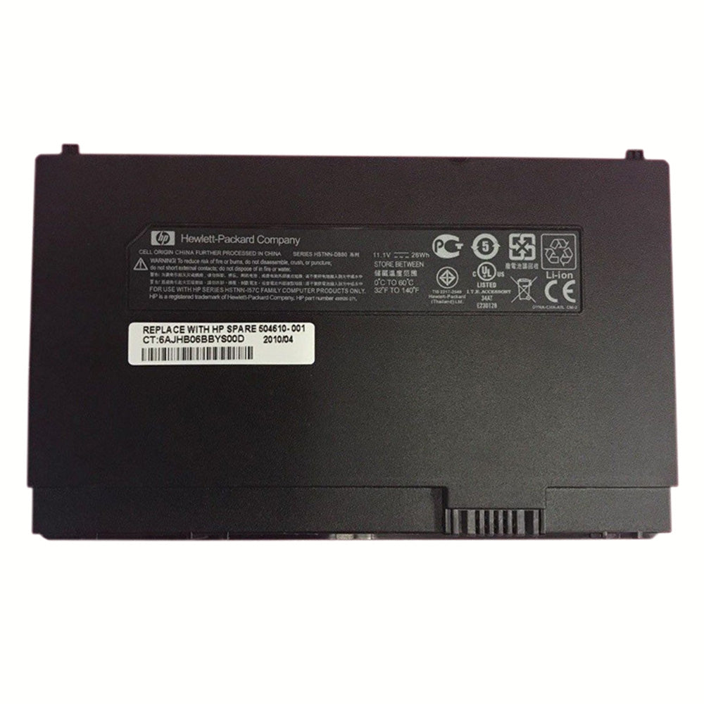 Genuine HP Compaq 493529-371 504610-001 HSTNN-OB80 HSTNN-DB80 Laptop Battery - eBuy UAE