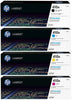 Hp 410a Toner Set CF410A,CF411A, CF412A, CF413A Black, Cyan, Yellow, Magenta, Full Set
