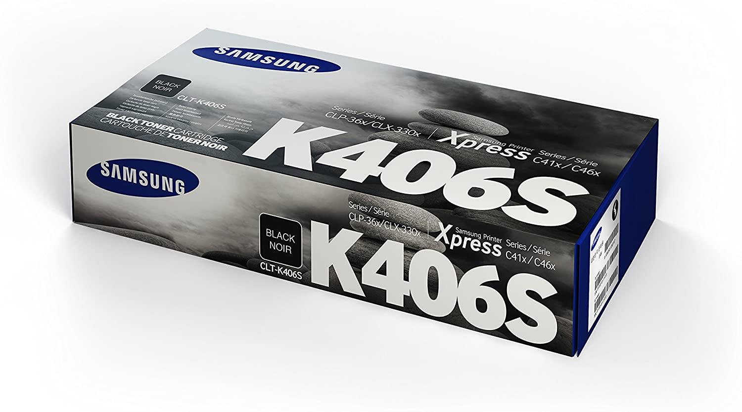 Samsung [sm-tk406s], CLT 406 Black Toner CLP360/365 CLX3300/3305 Black Toner Cartridge - eBuy UAE