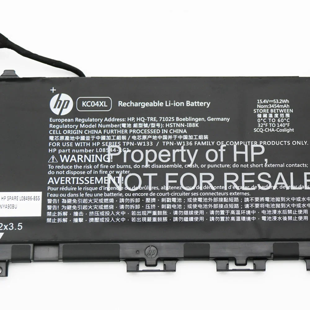 KC04XL Genuine HP ENVY X360 13-AG 13-AH, Envy 13-AH1001NG, Envy 13-AR0006AU Laptop Battery - eBuy UAE