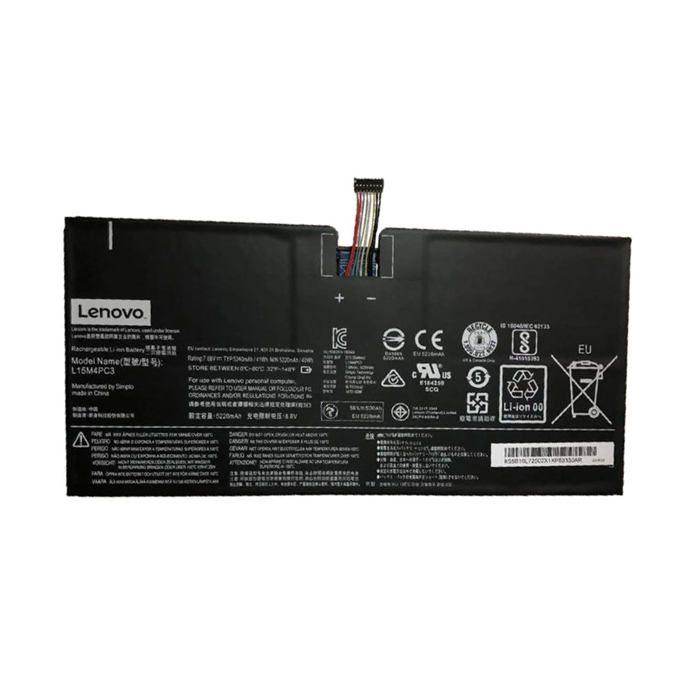 L15M4PC3 Genuine Lenovo IdeaPad Miix 720-12IKB(80VV), IdeaPad Miix 720-12IKB(80VV002NGE) Laptop Battery - eBuy UAE