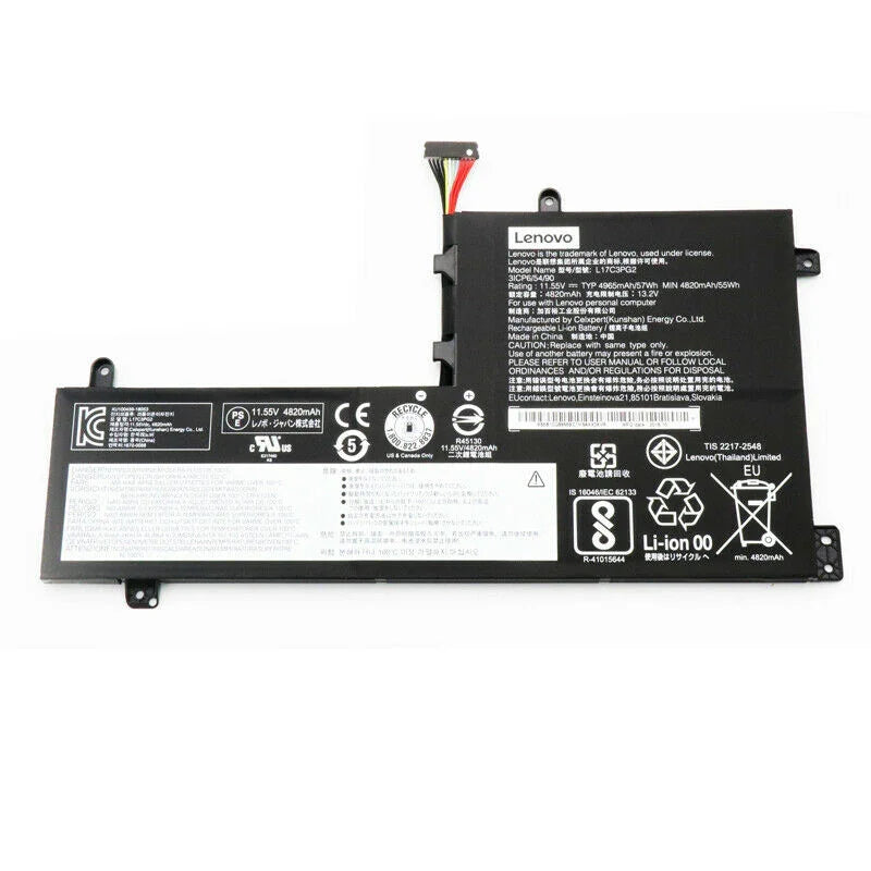 57Wh Original Lenovo Legion Y7000, Legion Y740, L17C3PG2 Laptop Battery - eBuy UAE