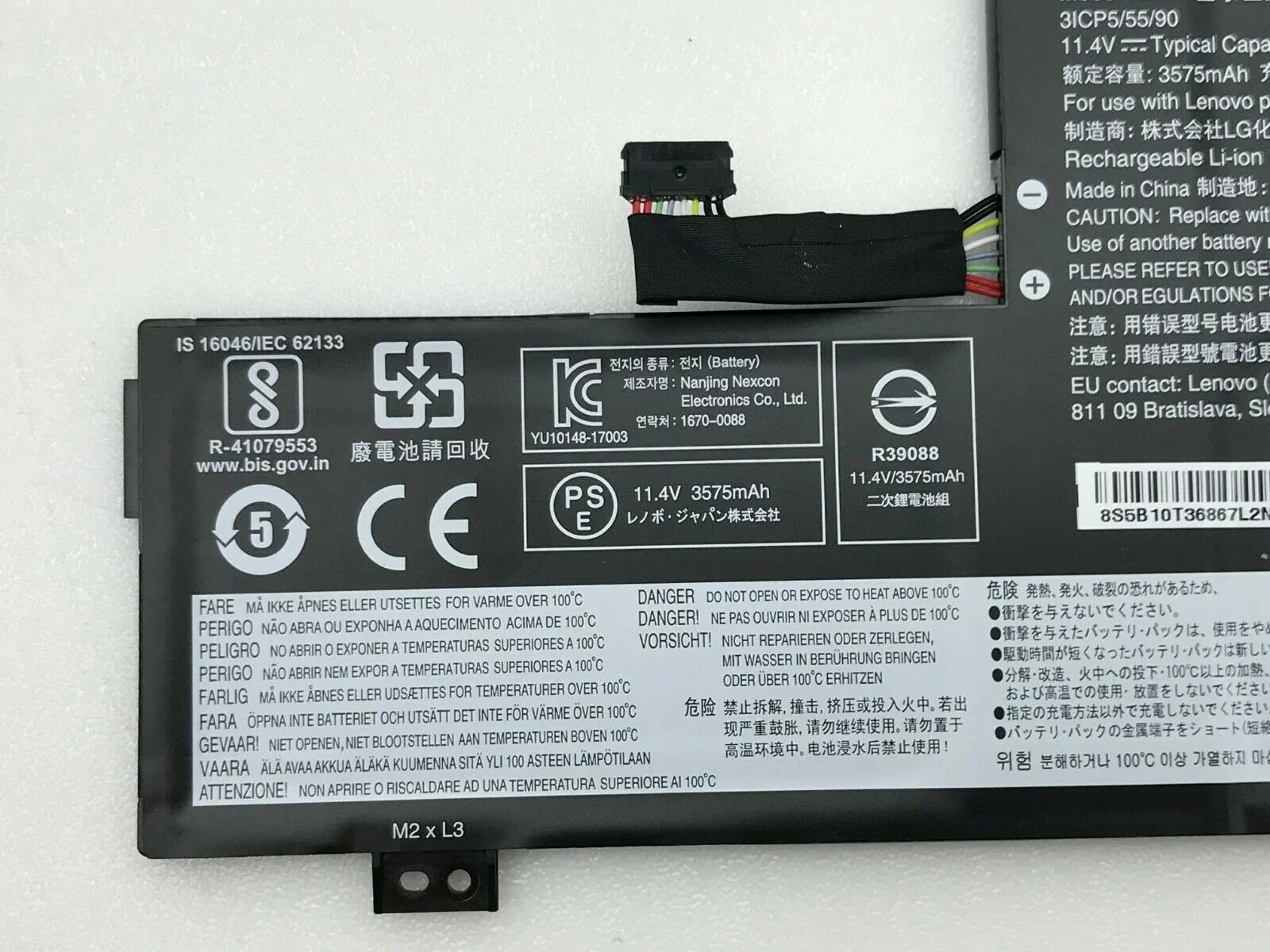 L17L3PB0 Genuine Lenovo Chromebook C340-11 81TA000AAU, 100e Chromebook 81ER Laptop Battery - eBuy UAE