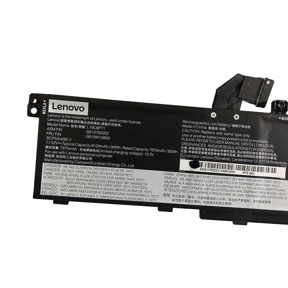 L19C6P71 Genuine Lenovo ThinkPad P15 Gen 1 20ST0060UK, ThinkPad P15 Gen 1 20ST006GUS Laptop battery - eBuy UAE
